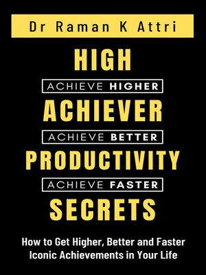 cover image of High Achiever Productivity Secrets